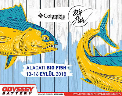 ODYSSEY Akü ile Alaçatı Big Fish 2018 sponsorları arasında